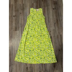 Banjanan Women's Yellow Maurice Dress Size Large
